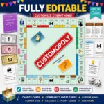 Vintage 1961 Monopoly Game