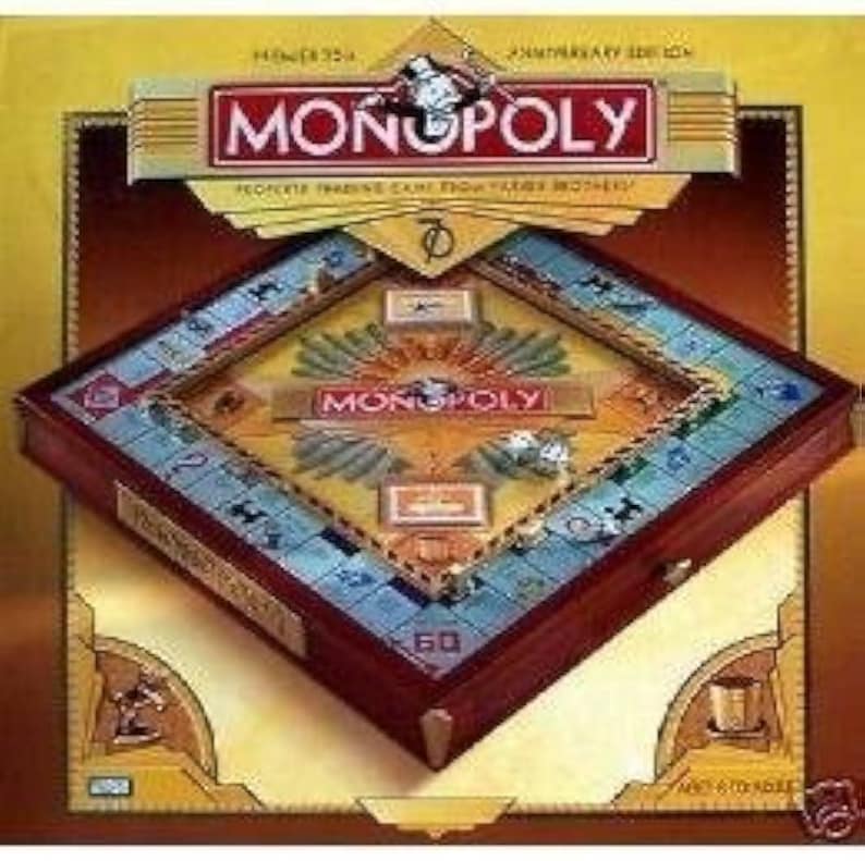 il_794xN.8448557645_59t6.jpg Monopoly Board Organizer Frame - Image 1
